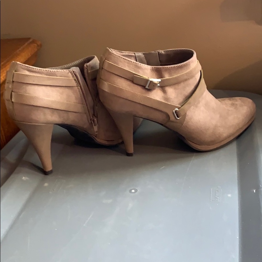 Fergalicious high heel ankle boot